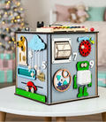 Kids Montessori Activity Cube