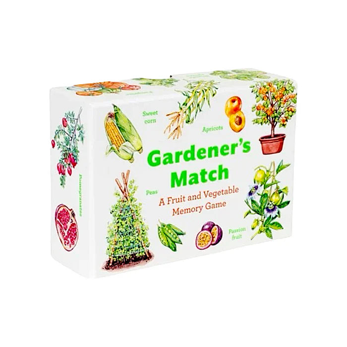 Gardener's Match A Fruit and Vegetable Memory Game