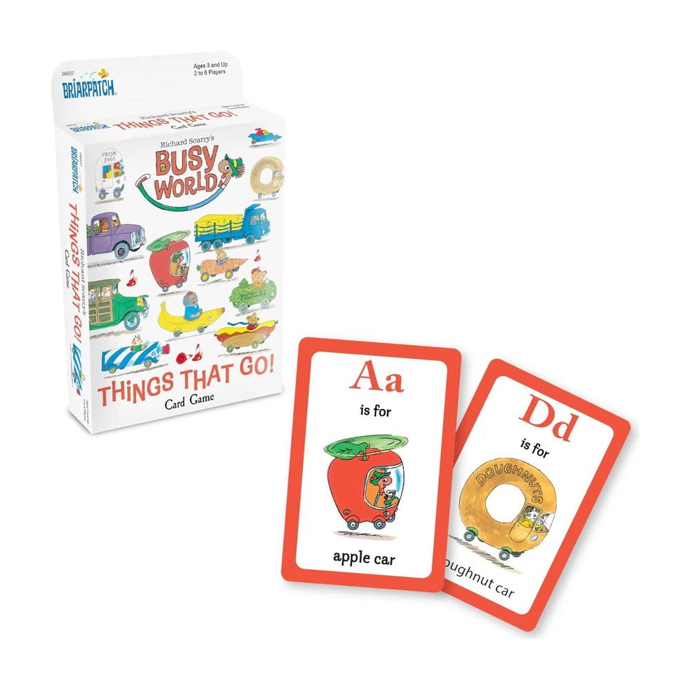 Richard Scarry Things That Go Card Game
