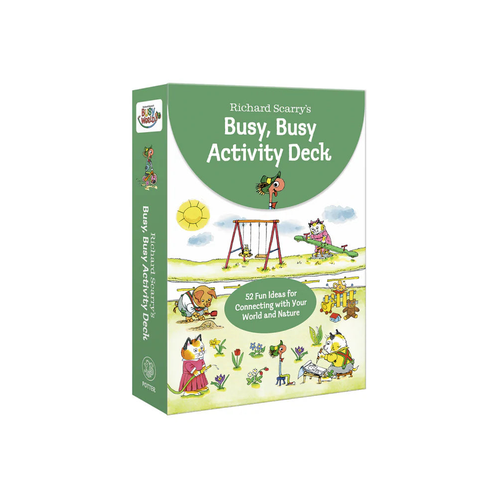 Richard Scarry's Busy, Busy Activity Deck: 52 Fun Ideas for Connecting with Your World and Nature