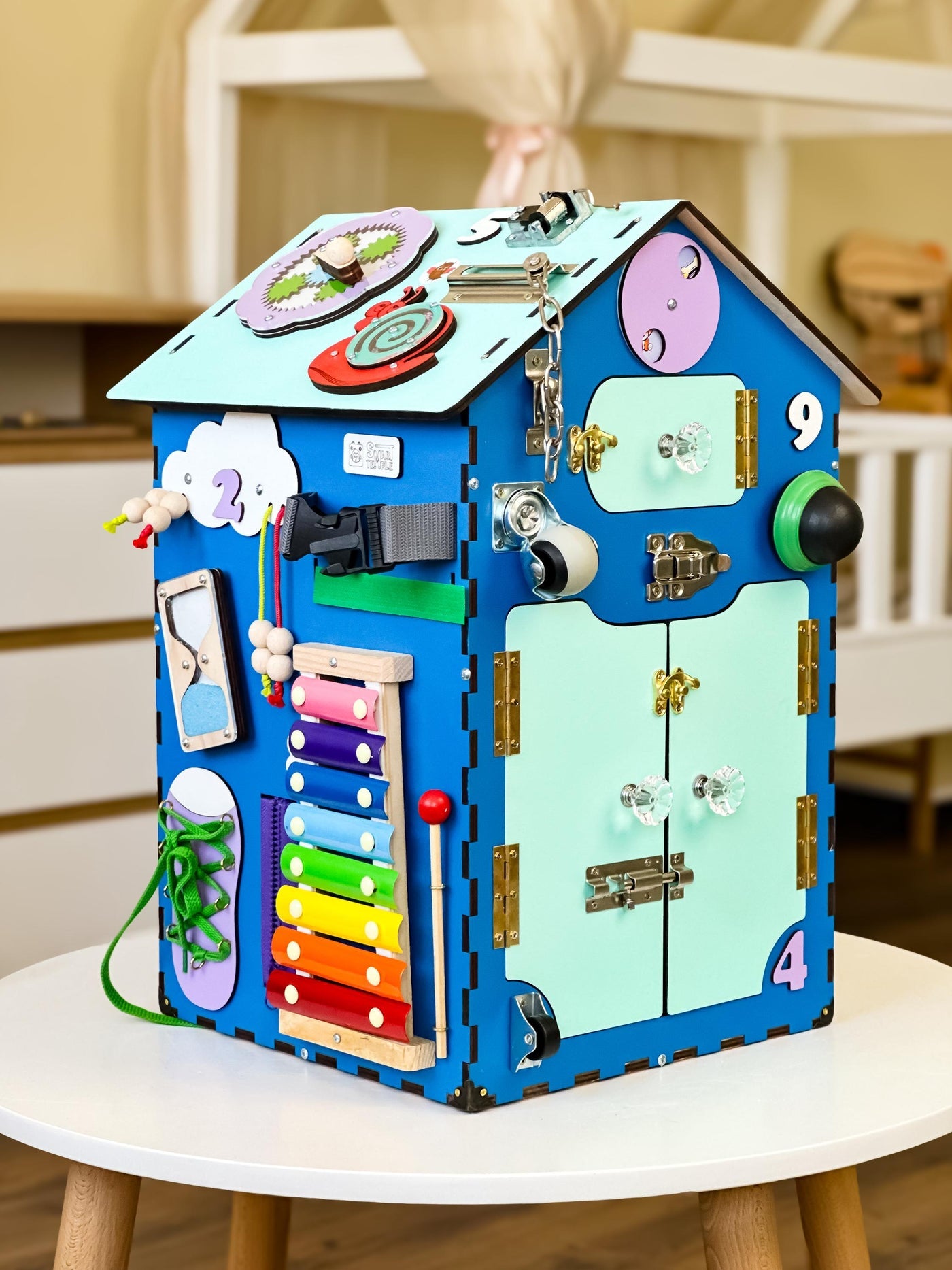 Interactive Montessori Busy House
