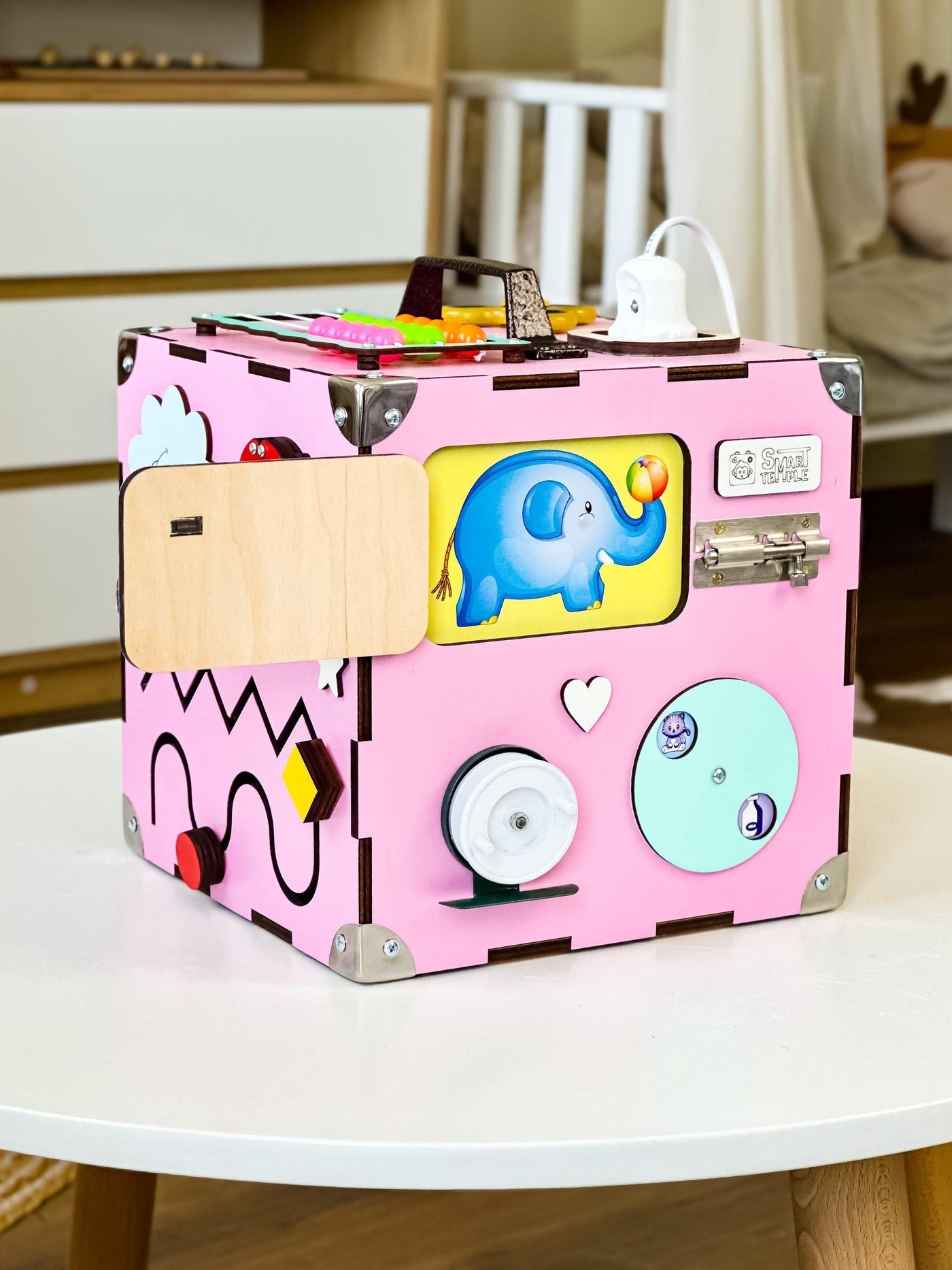 Wooden Montessori Smart Cube